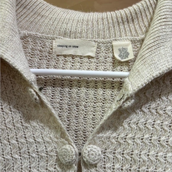Anthropologie Sleeping on Snow sweater cardigan - Picture 6 of 8